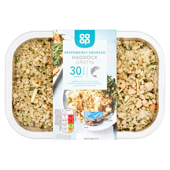 Co-op Haddock Gratin (450g)