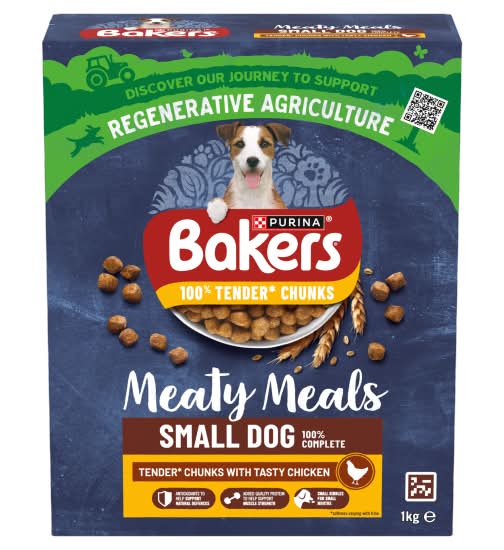 Baker's Chicken, Meaty Meals Small Dog Dry Dog Food (1kg)
