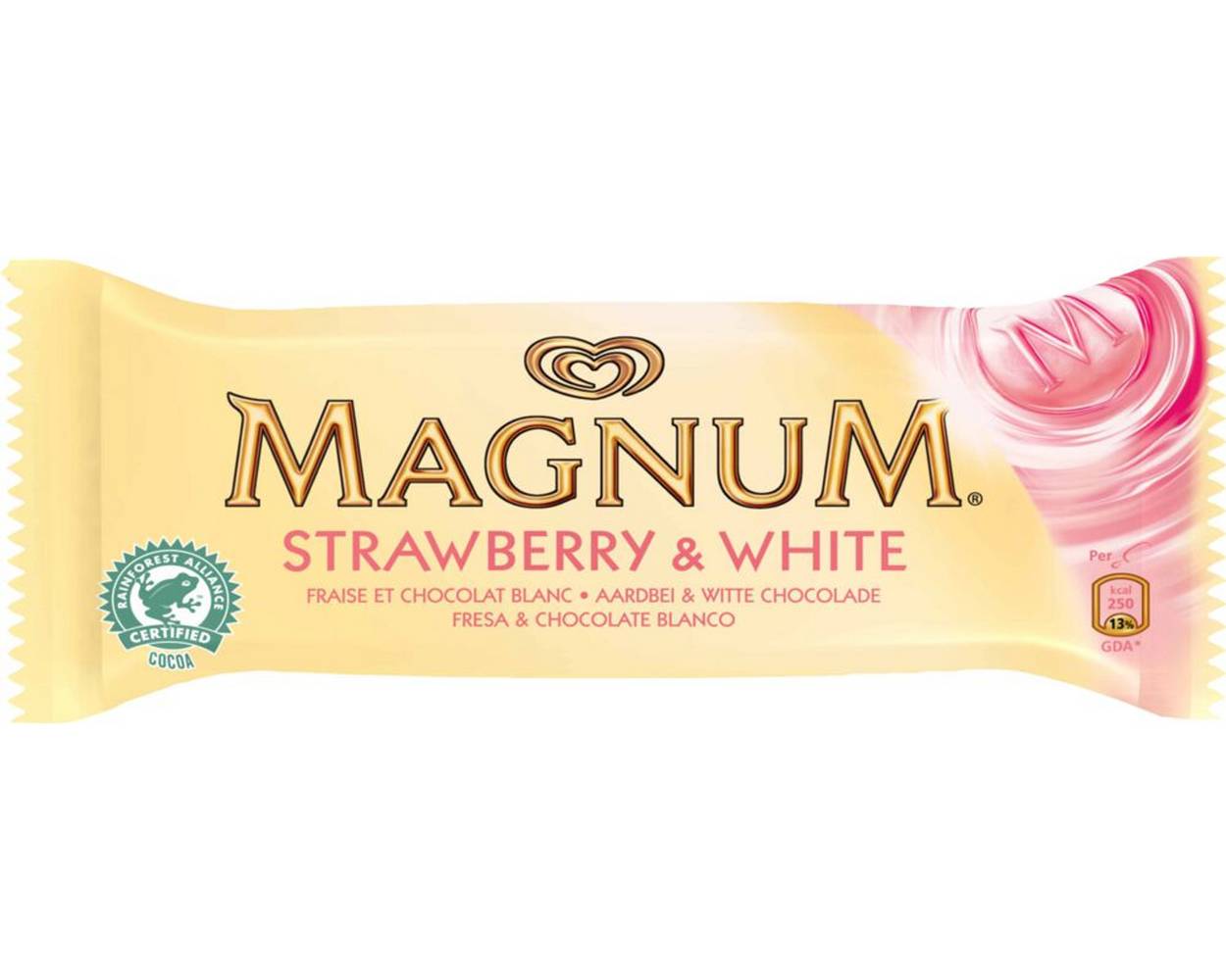 MAGNUM WHITE CHOCOLATE STRAWBERRY 100ML