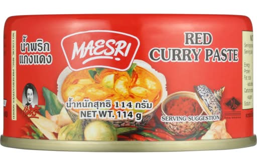 Maesri Red Curry Paste (114g)