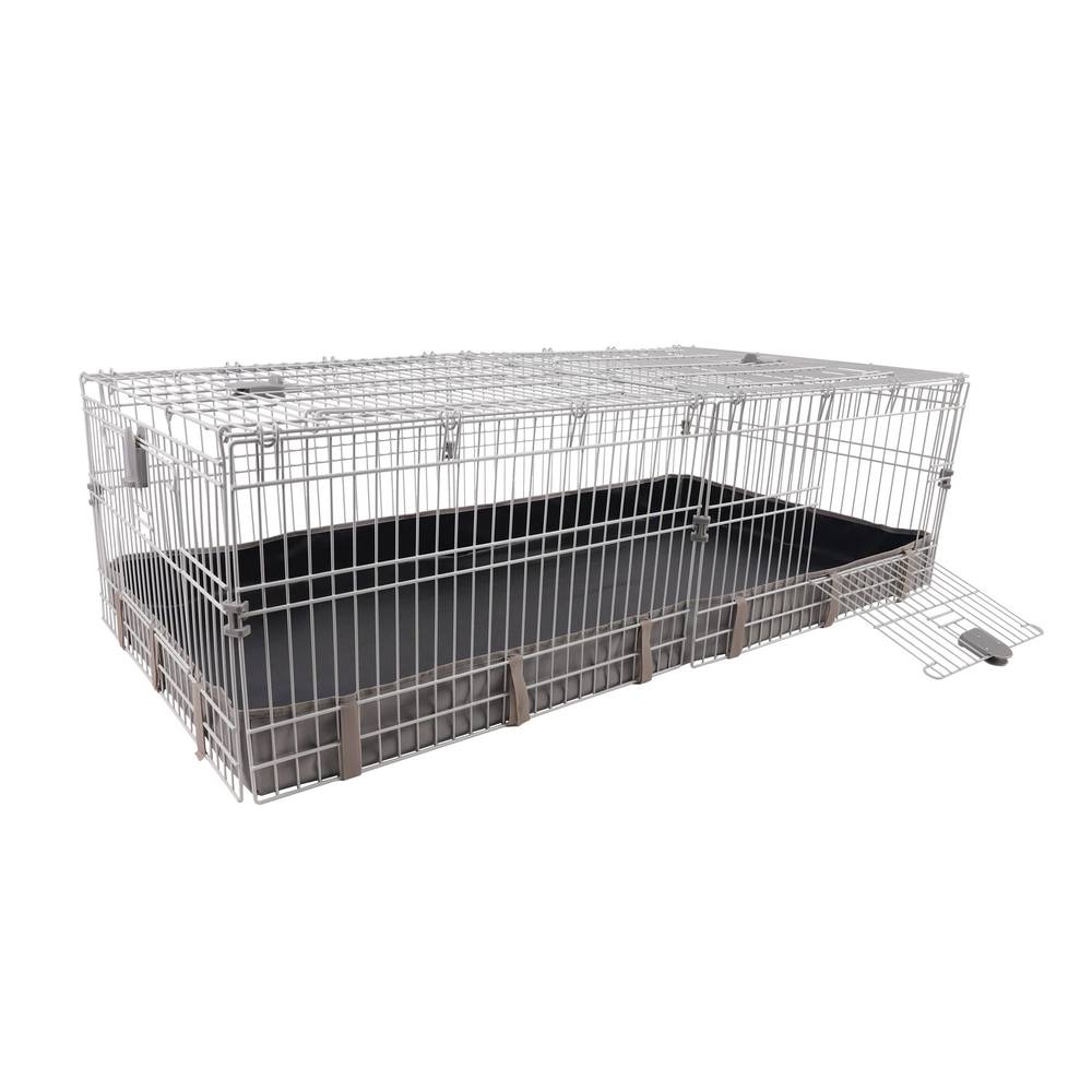 Full Cheeks Simple & Spacious Rabbit Habitat (50.2 inw x 15 in h x 24.6 in d )