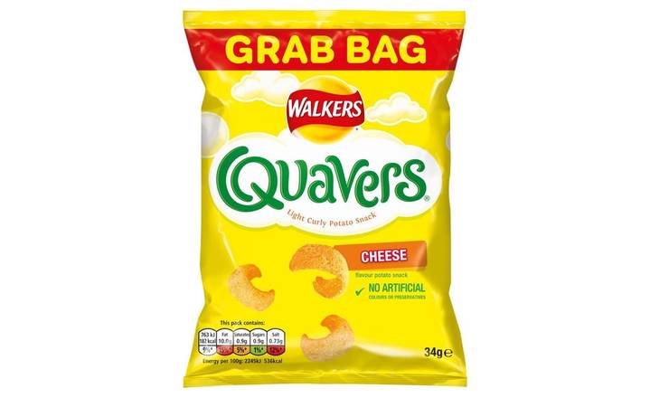 Walkers Quavers Cheese 34g (400117) 