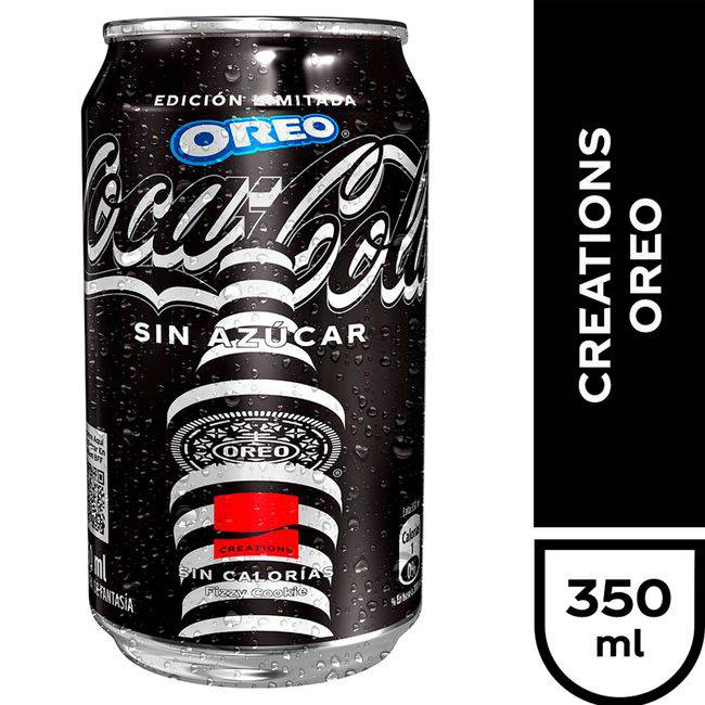 Coca-Cola · Oreo sin azúcar (350 ml)