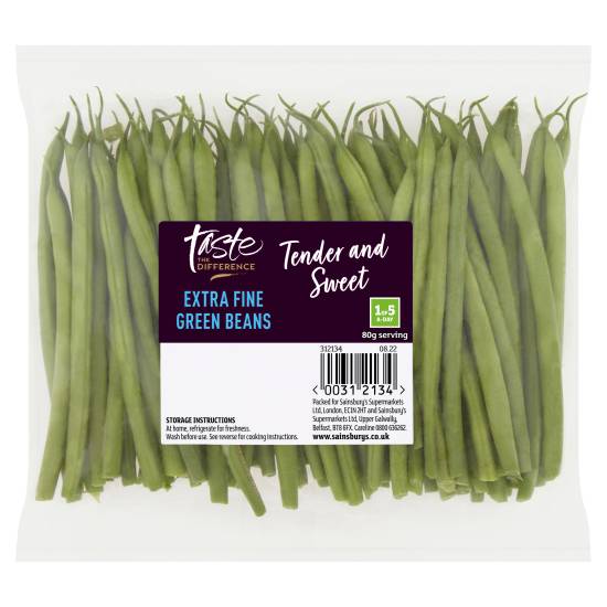 Sainsbury's Taste the Difference Extra Fine Green Beans
