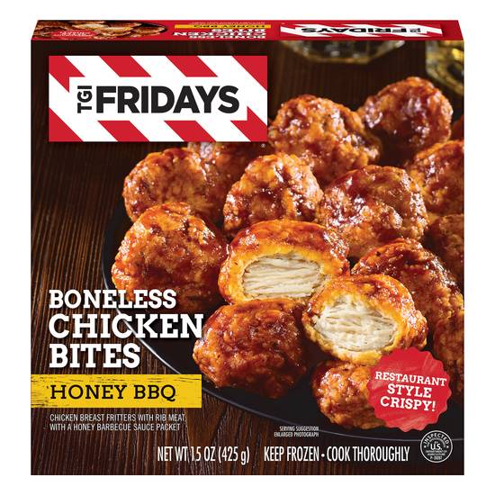 Tgi Fridays Honey Bbq Boneless Chicken Bites Frozen Snacks