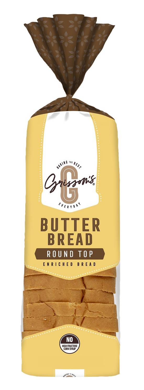 Grissom's Butter Bread Round Top