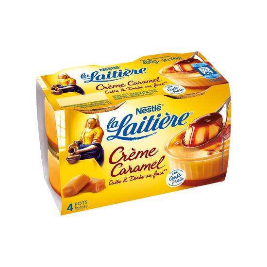 Nestlé - La laitière crème au caramel (4 pièces)