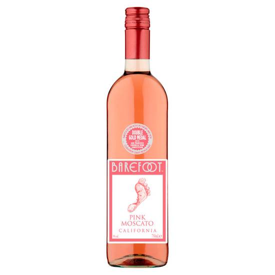 Barefoot Pink Moscato Rosé Wine 750ml