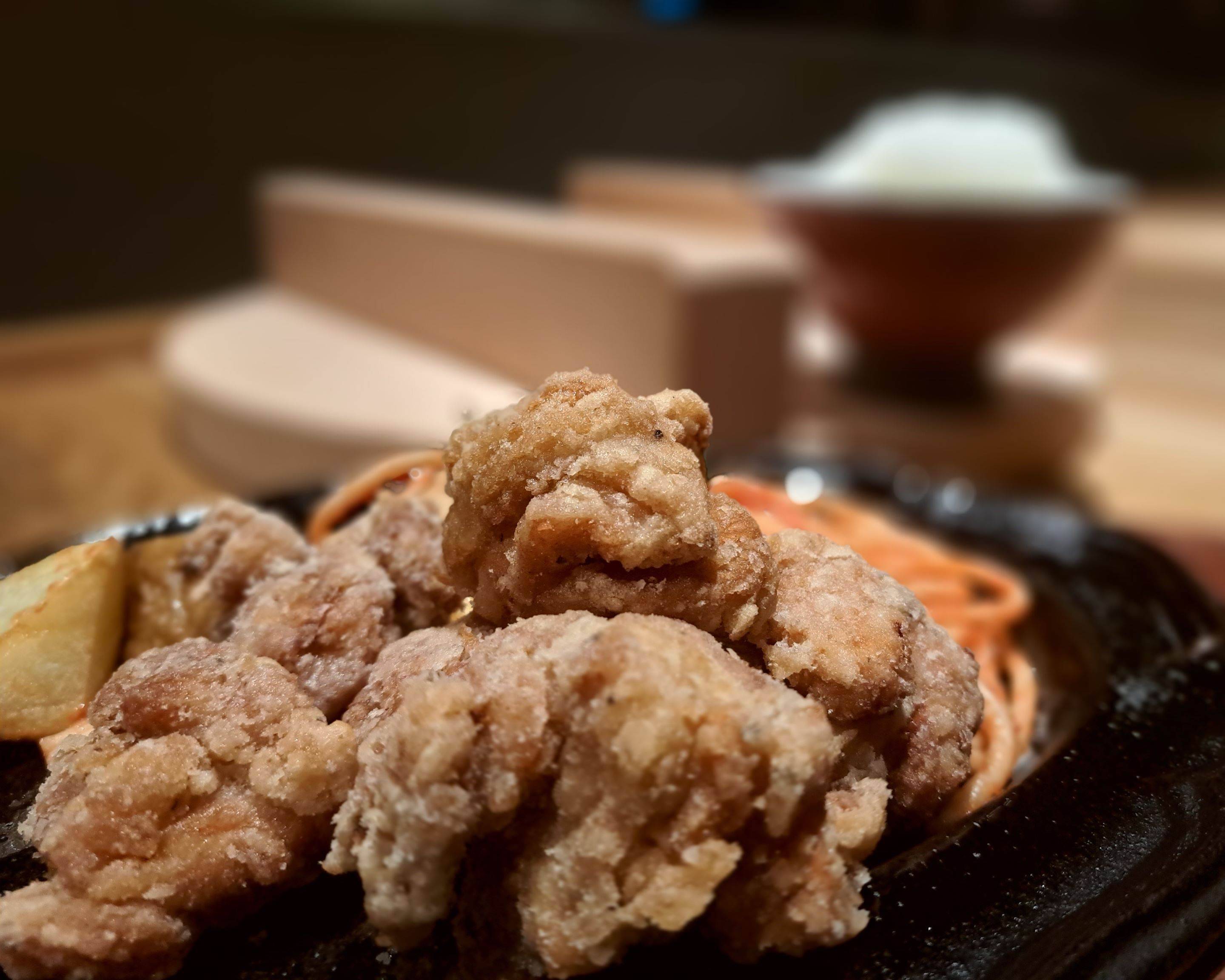 羽釜ご飯と唐揚げ 僕のから揚げ Hagama gohan to karaage Boku no