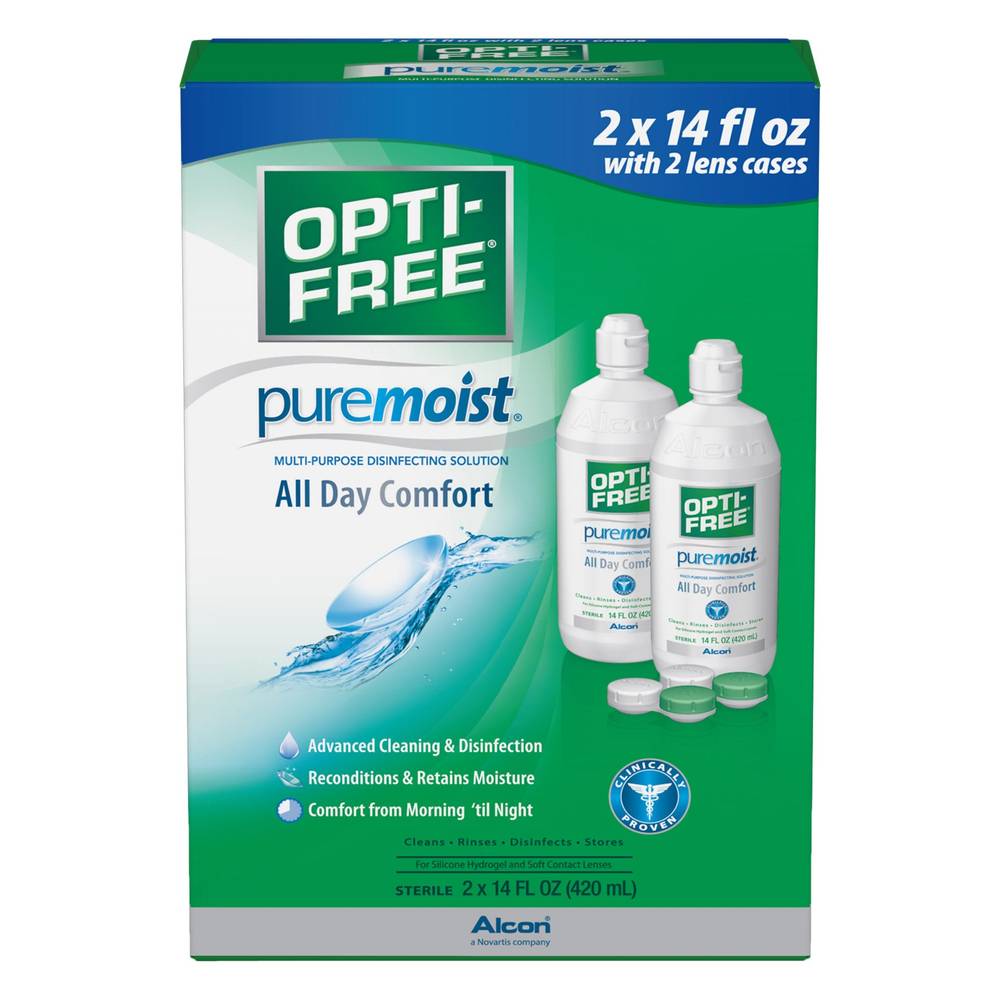 Opti-Free Puremoist Multi-Purpose Disinfecting Solution