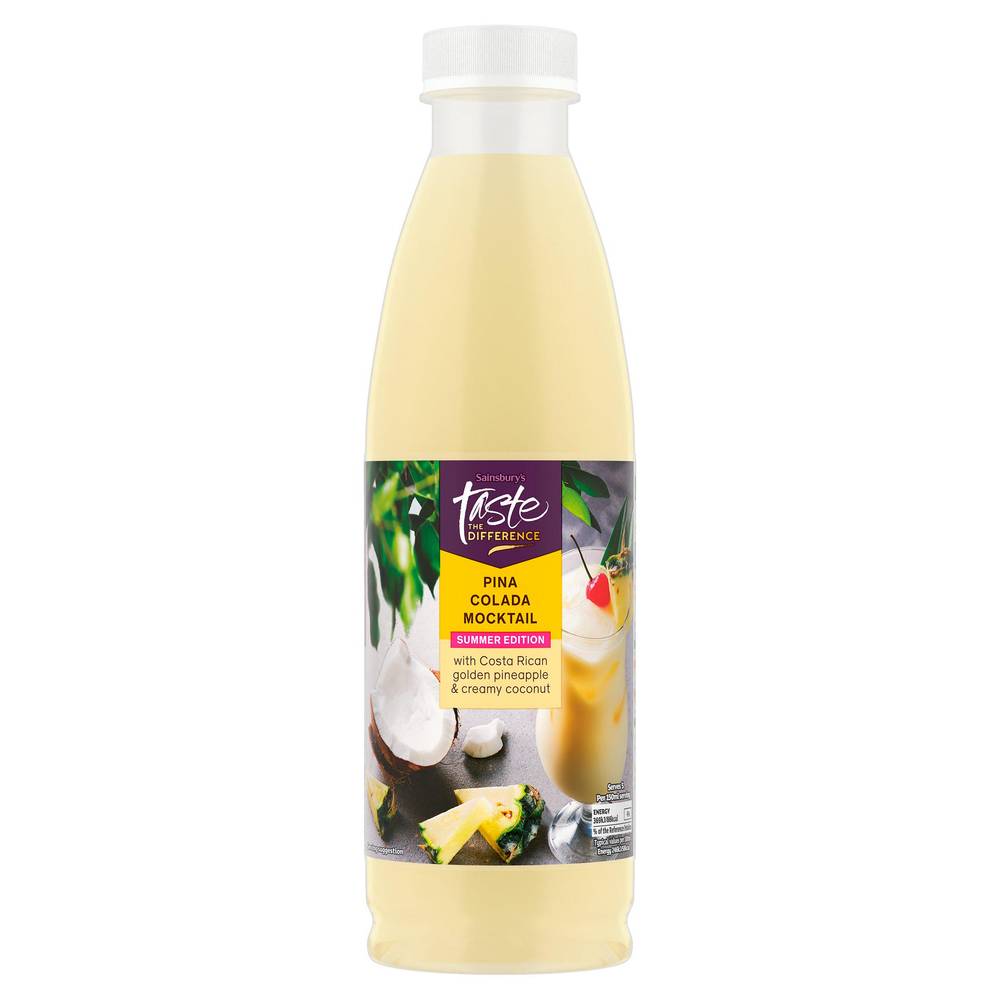 Sainsbury's Pina Colada Mocktail Summer Edition, Taste the Difference 750ml