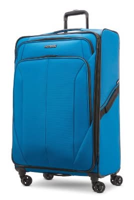 American Tourister Softside Spinner Suitcase, L, Blue