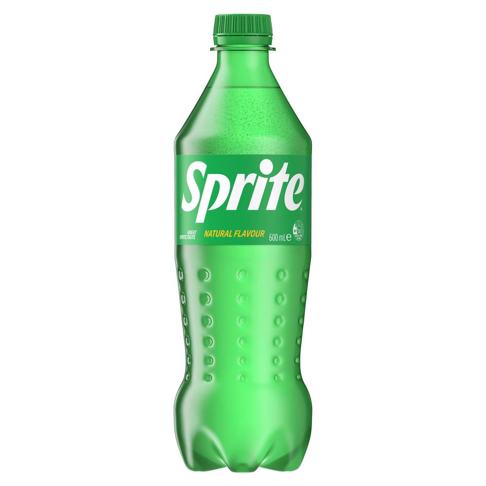 Sprite Soft Drink, Lemon-Lime (600mL)