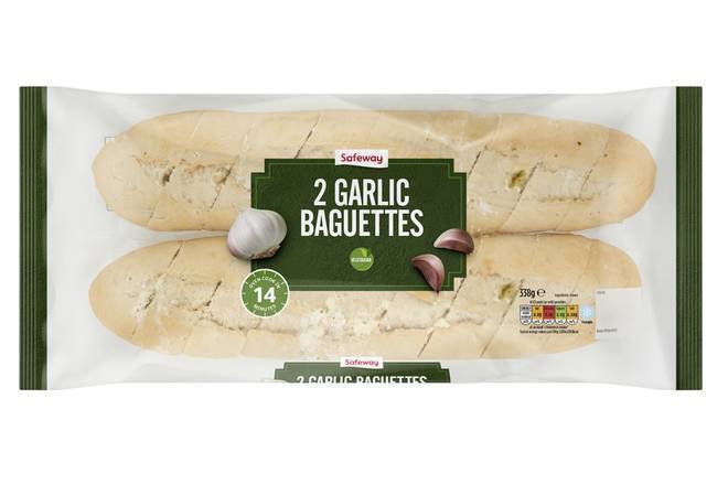Safeway Garlic Baguette 2pk