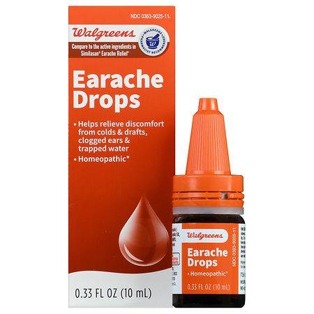 Walgreens Earache Drops
