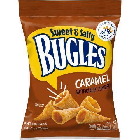 Bugles Crispy Corn Snack (sweet-salty-caramel)