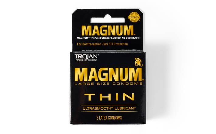 Trojan Magnum Thin, 3ct