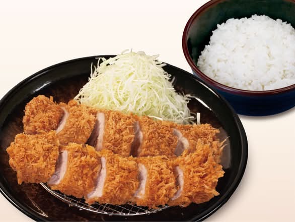 ダブル丸太ヒレかつ定食