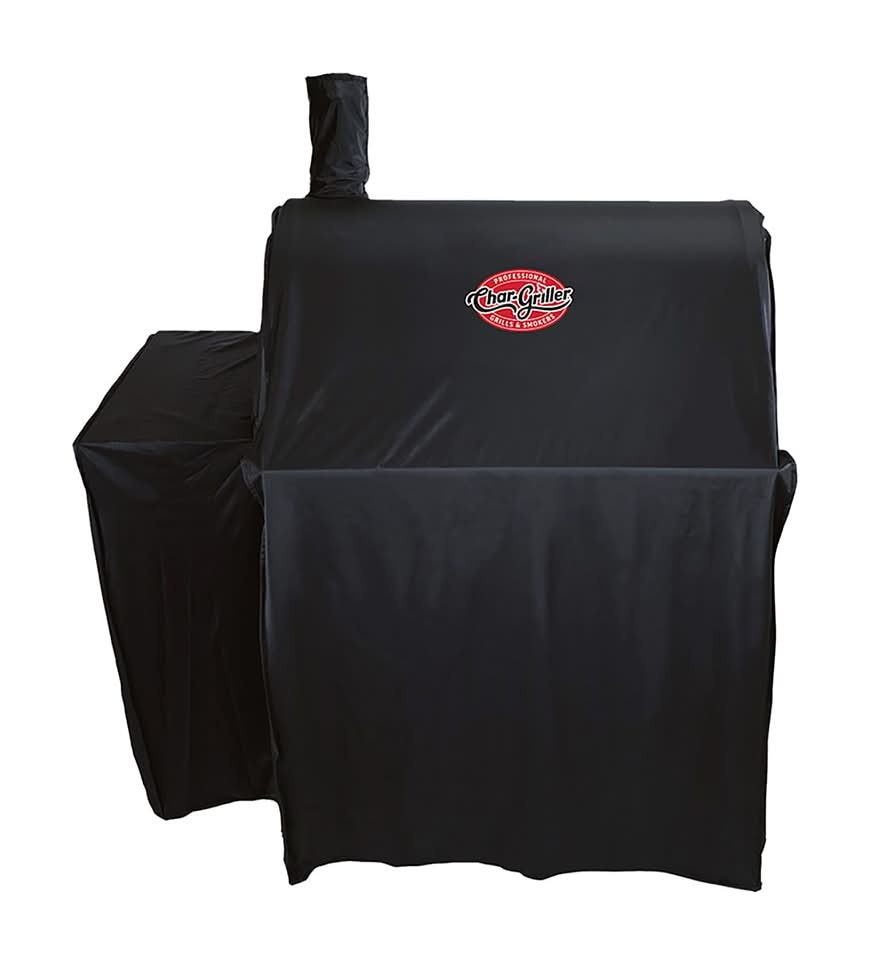 Char-Griller Universal 65-in W x 49-in H Black Charcoal Grill Cover