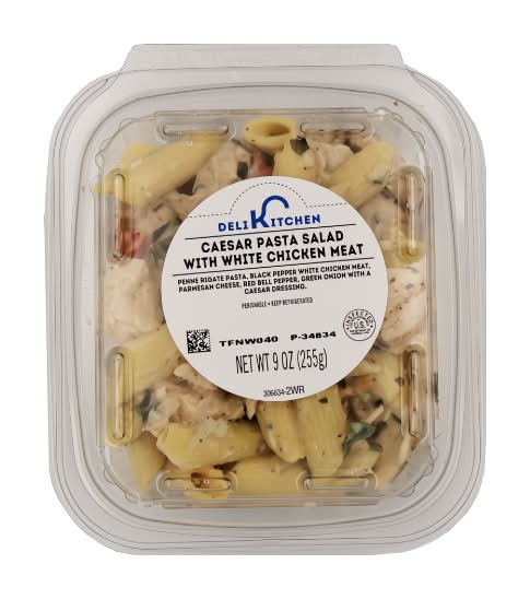 Deli Kitchen Pasta Salad With White Chicken Meat, Caesar (9 oz)