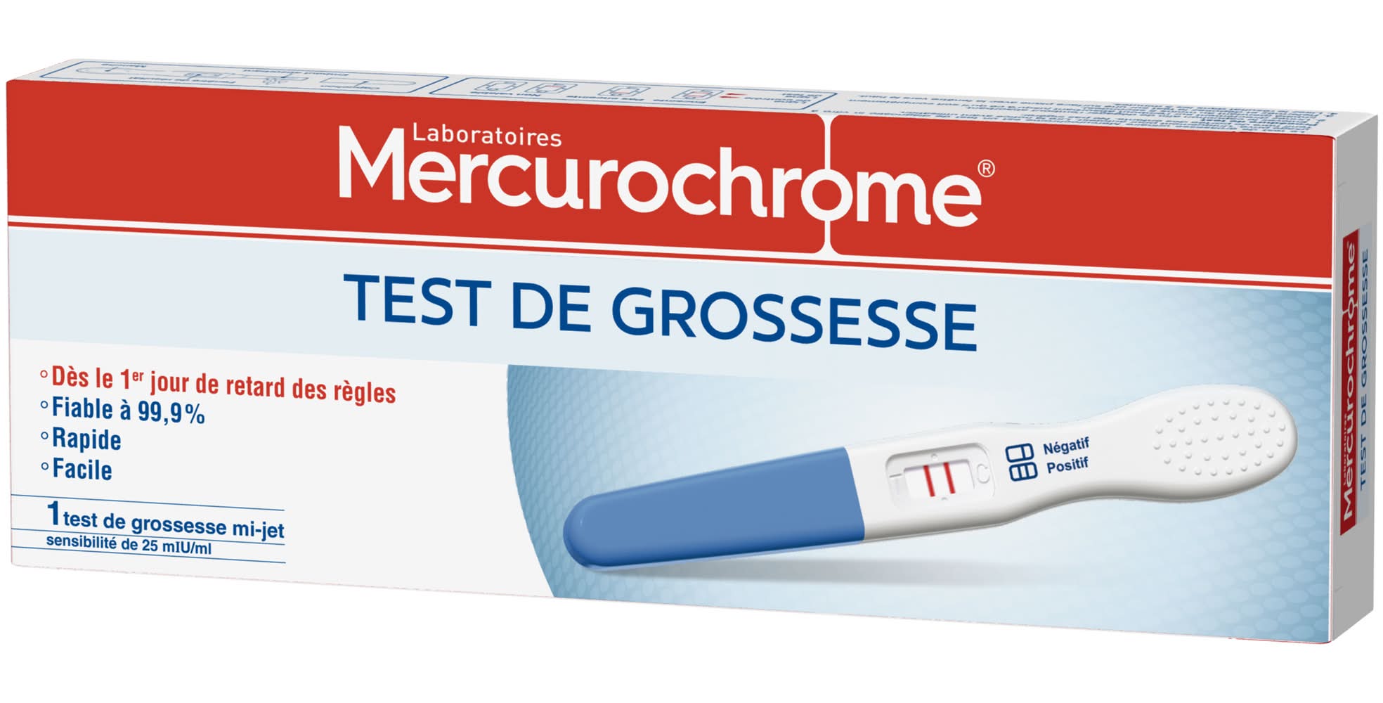 Mercurochrome - Test de grossesse, female