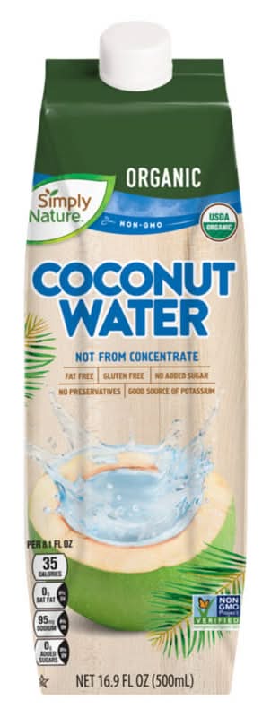 Simply Nature Organic Coconut Water (16.9 fl oz)