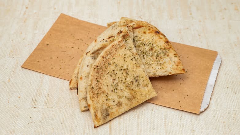 Warm Greek Flatbread (V VG)