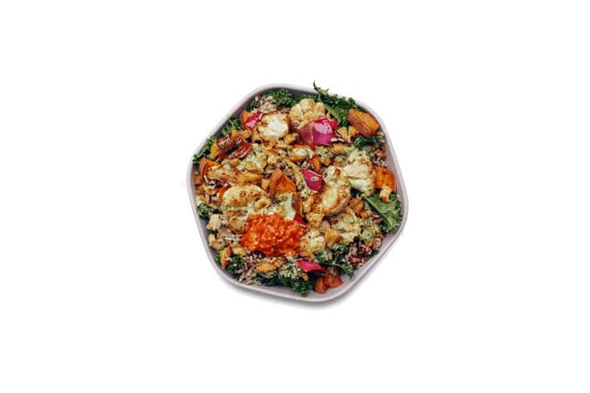 Garlic Parm Cauli Bowl