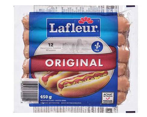 Lafleur - Saucisse hot-dog 450g