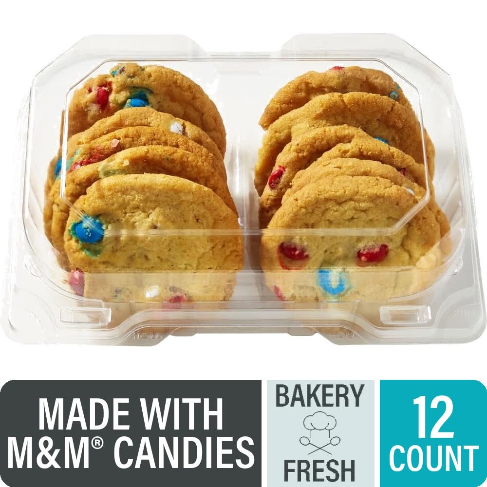 Bakery Fresh Cookies Made With M&M's® Chocolate Candies
