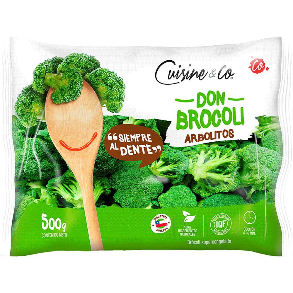 Cuisine & co don brócoli arbolitos congelados (500 g)