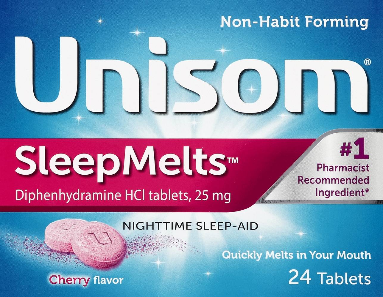 Unisom Sleepmelts Cherry Flavor Sleep-Aid (1.3 oz)