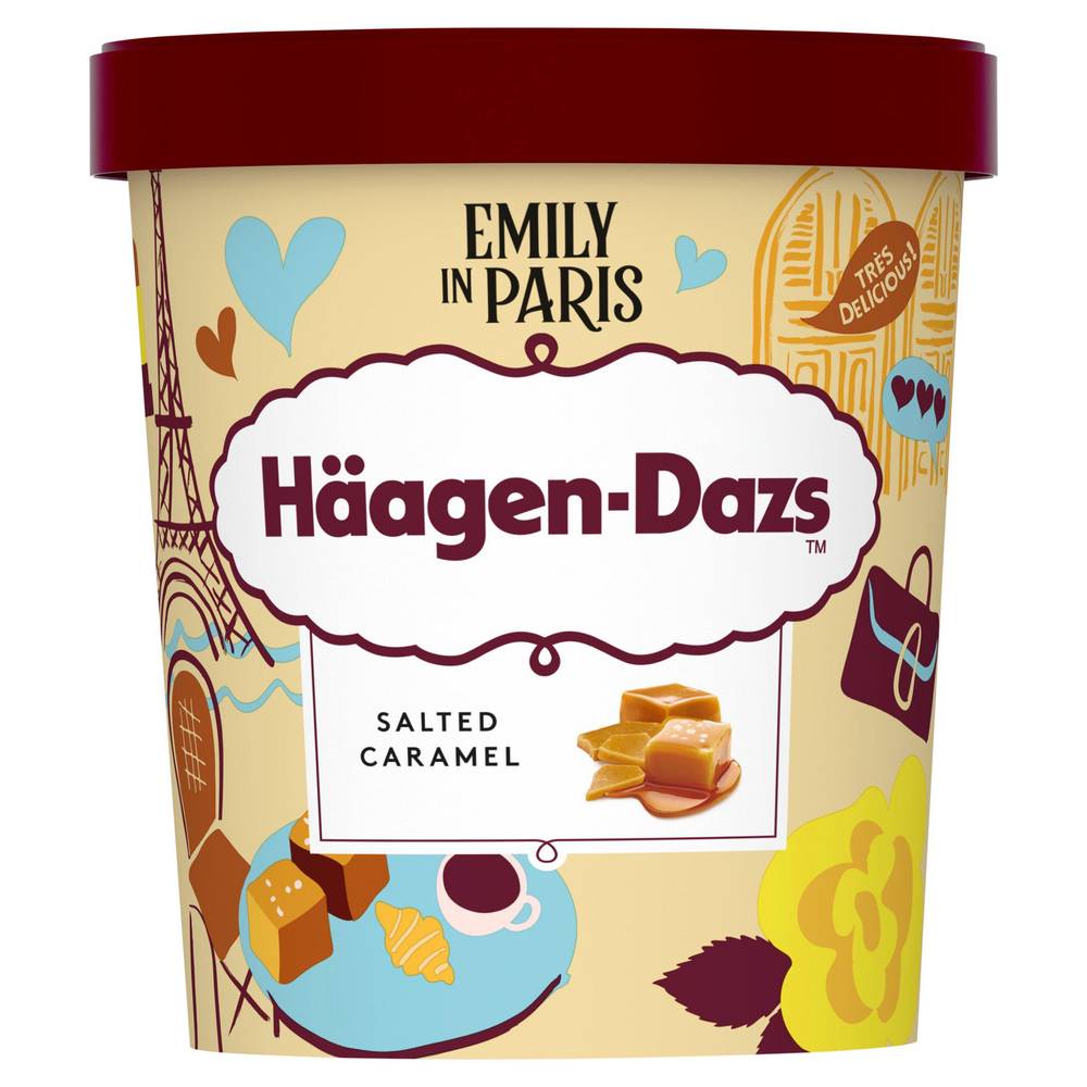 Haagen-Dazs Salted Caramel Ice Cream 460ml