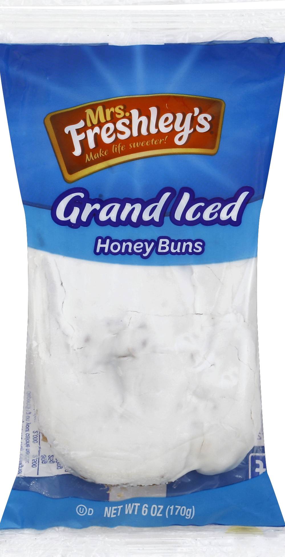 Mrs. Freshley's Grand Iced Honey Buns (6 oz)