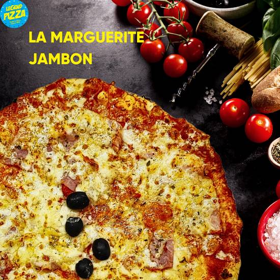 Pizza Marguerite Jambon