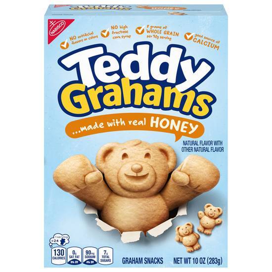 Teddy Grahams Nabisco Snacks (honey)