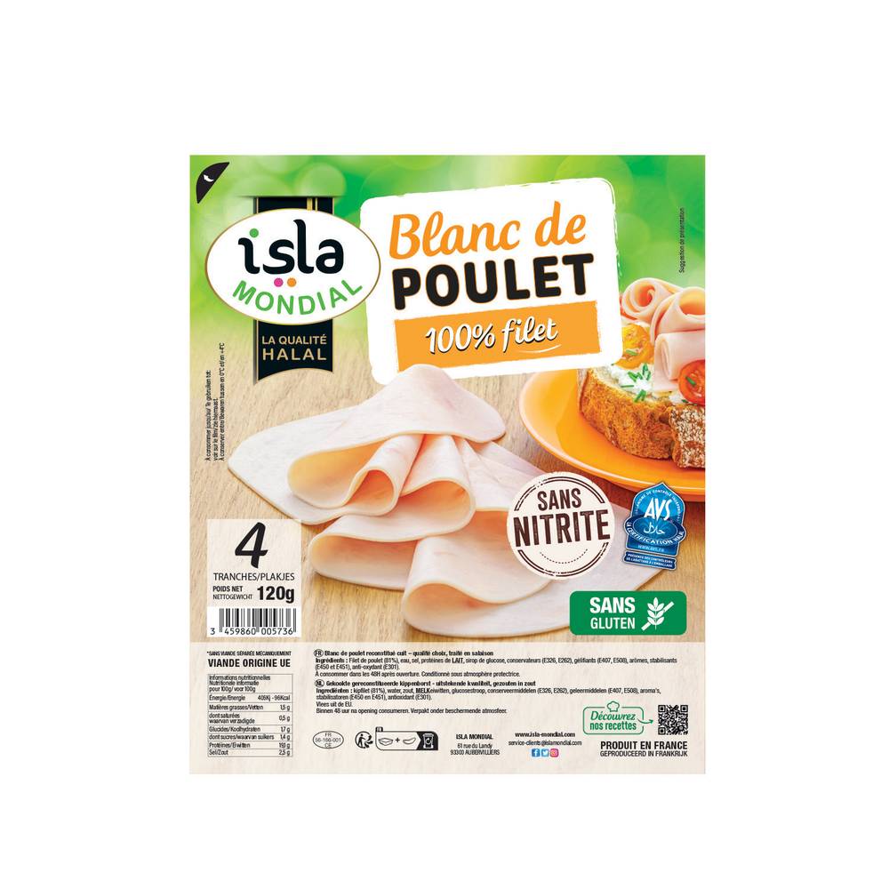 Isla Mondial - Blanc de poulet