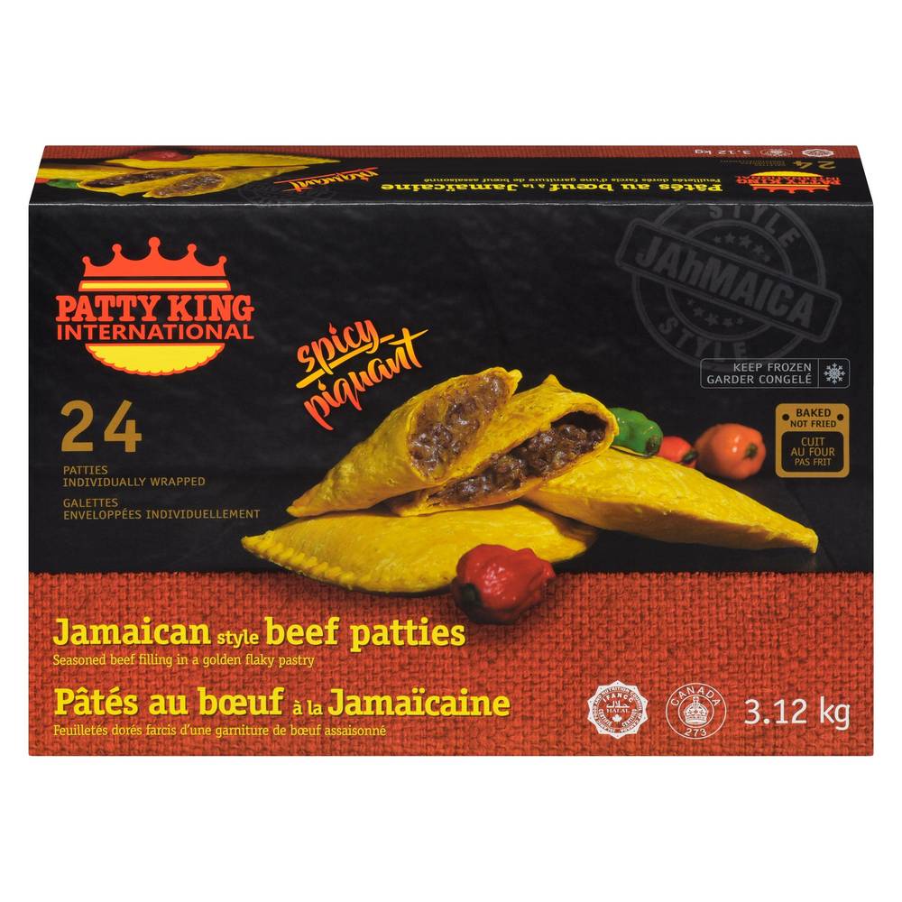 Jamaican Patty 6/24X130G Patty King  5T5H P150