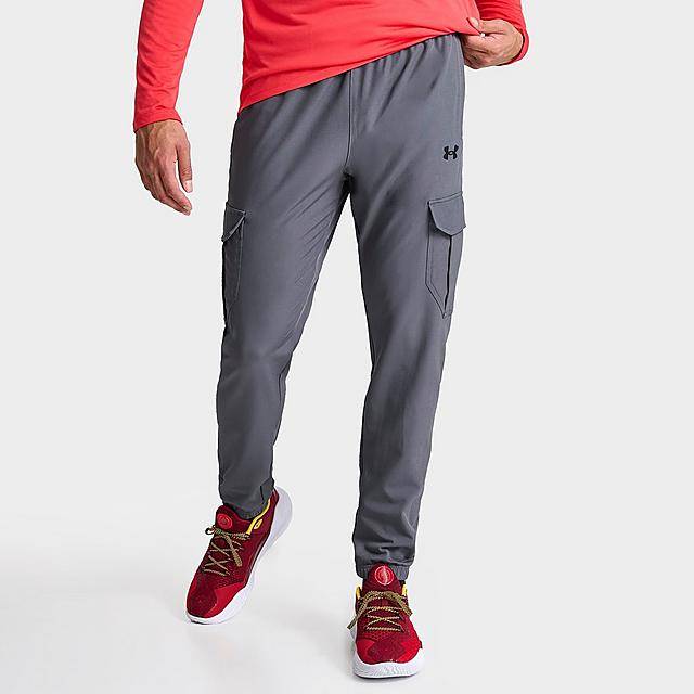 Men'S Under Armour Woven Cargo Jogger Pants (Medium)