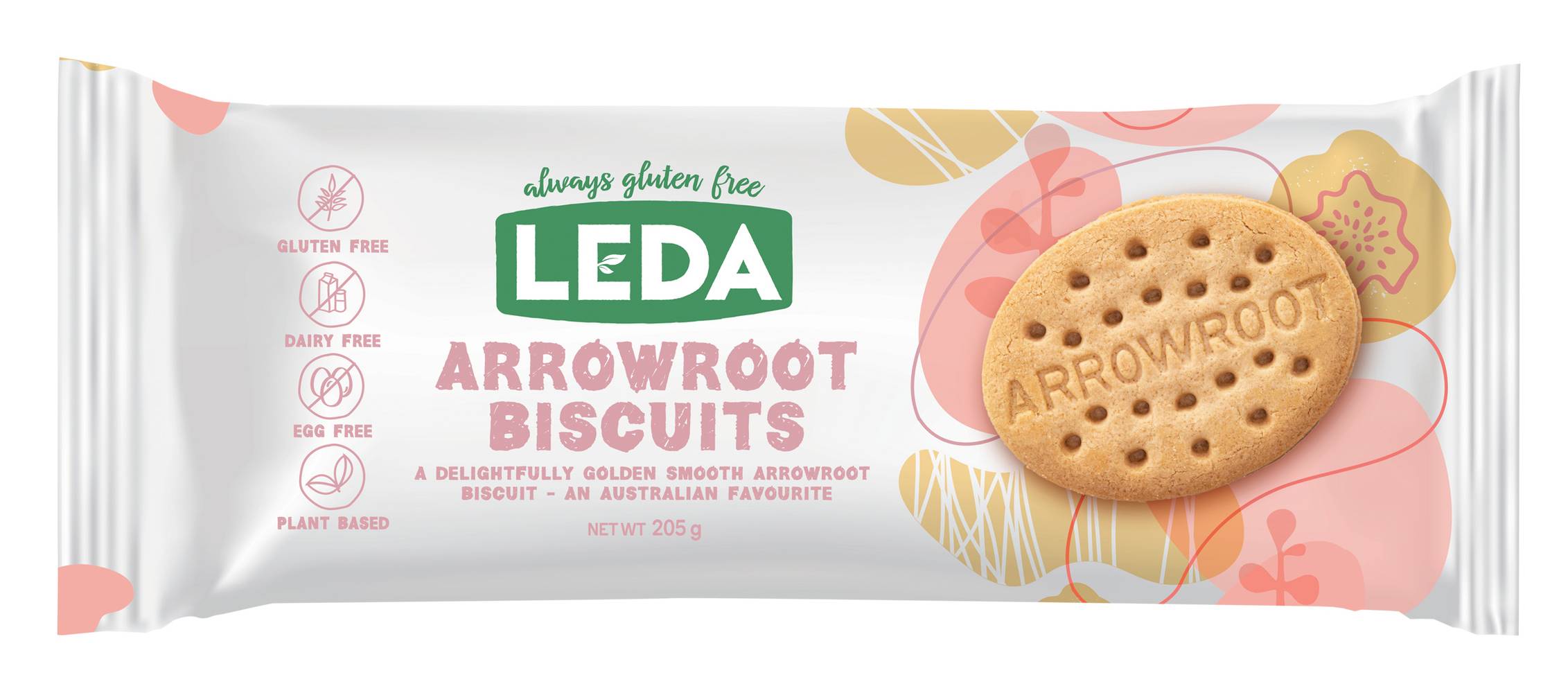Leda Biscuits Arrowroot (205g)