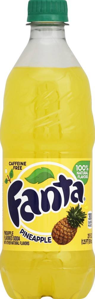 Fanta · Pineapple Soda (20 fl oz)