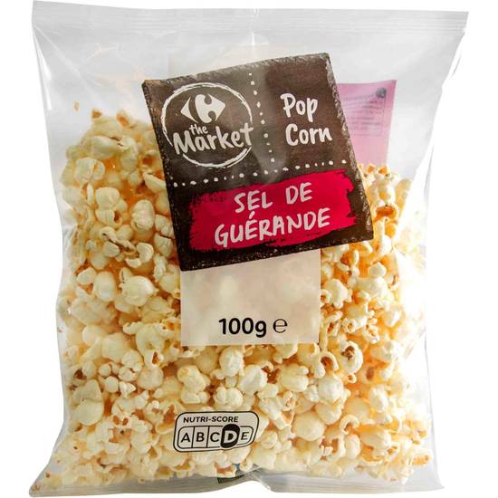 Carrefour The Market Pop Corn Sel de Guérande 100 g