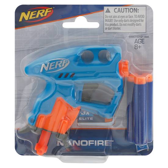 Nerf Blaster With Darts 3 Years +