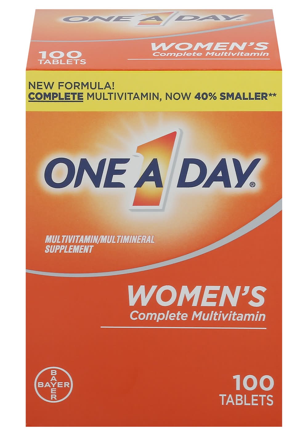 One A Day Women's Complete Multivitamin Tablets (7.36 oz, 100 ct)
