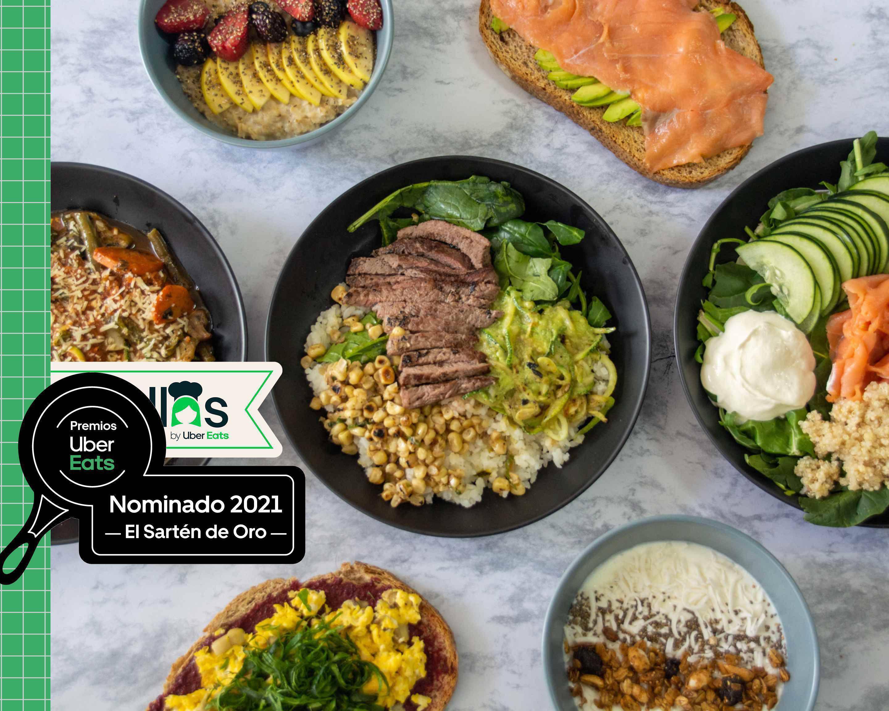 Comida saludable a domicilio cerca de mí Uber Eats