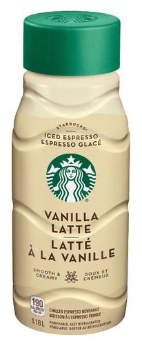 Starbucks glacé classique au latté - classic iced latte (1.18 l) (vanille)