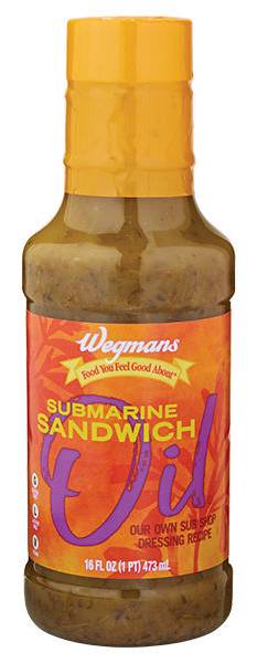 Wegmans - Wegmans Submarine Sandwich Oil (16 fl oz) - Delivery in Under an  Hour | Uber Eats
