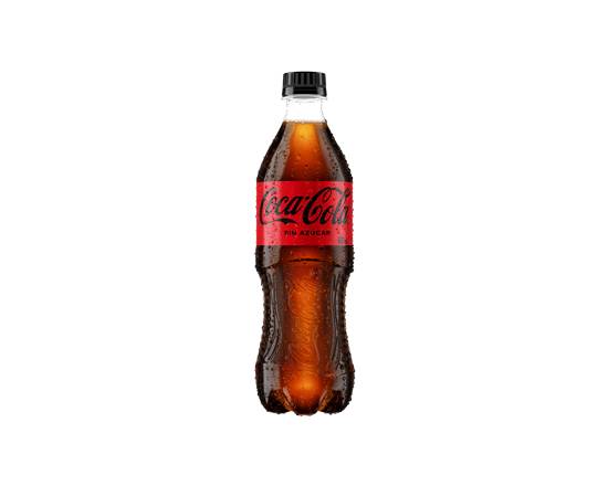 Bebida Gaseosa Coca Cola Zero Botella 600 ml