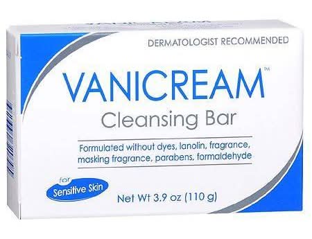 Vanicream Cleansing Bar For Sensitive Skin (3.9 oz)