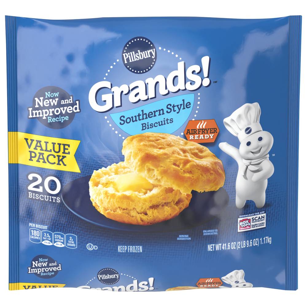 Pillsbury Grands! Southern Style Biscuits Value pack (41.6 oz, 20 ct)